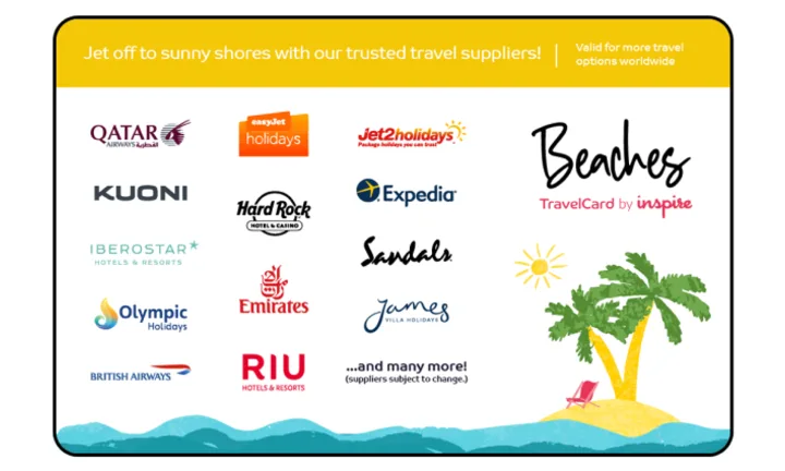 Beaches Travelcard by Inspire