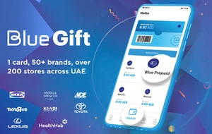 Blue Gift eCard