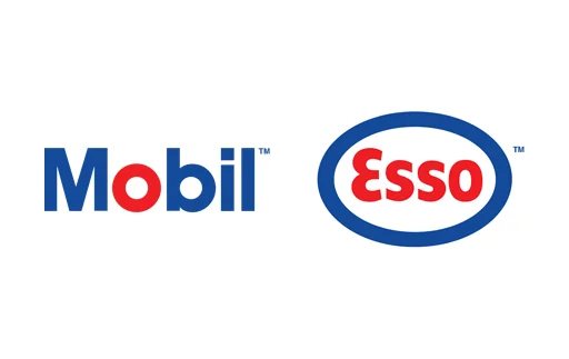Esso and Mobil